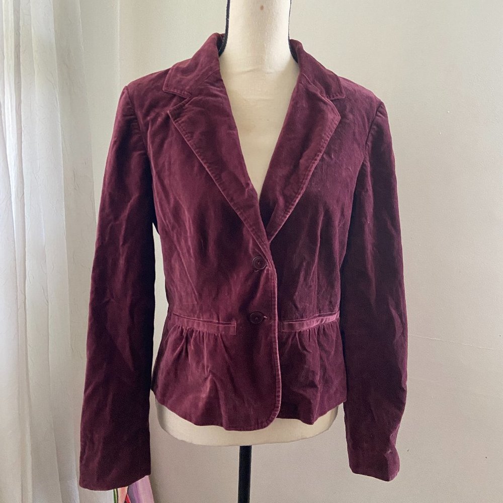 Burgundy  Fieldgear Coat